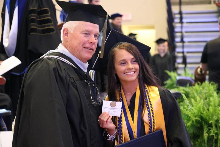 GSC Graduate at Commencement