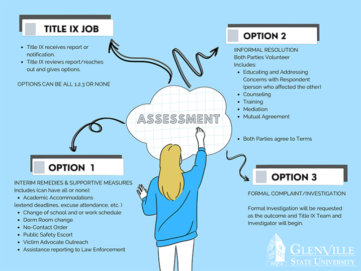 Title IX Grievance Process: Assessment Infographic