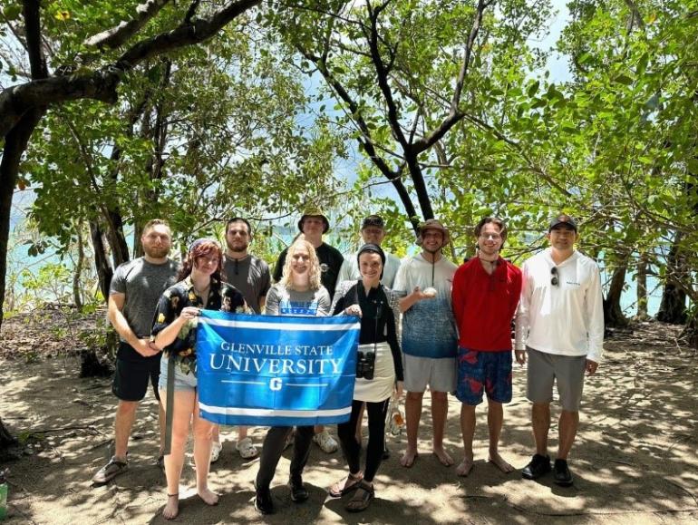 Front L-R: Corey Mounts, Sara Lowe, Chloe Richardson Back L-R: Jacob Petry, Ethan Blust, Sam Turley, Noah Miner, Ethan McIntyre, Elijah McIntyre, Rico Gazal