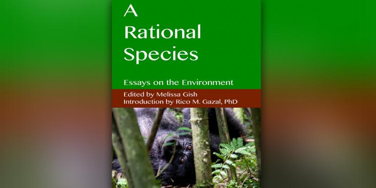 Cover image of A Rational Species: Essays on the Environment, a recent publication by several Glenville State College students