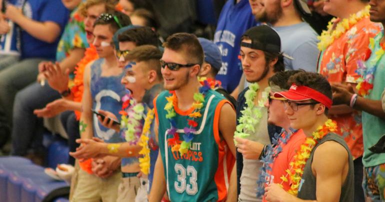 Students attending a previous Winter Homecoming at Glenville State College. The College will celebrate 150 years on Saturday, February 19 with its annual Winter Homecoming and other events.